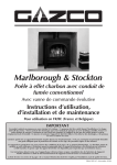 Marlborough & Stockton A Effet Charbon Avec