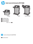 HP LaserJet Enterprise 500 Color Getting Started Guide