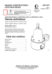 307107k , Vanne antiretour en acier inoxydable