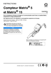 3A0583J - Matrix 5 and Matrix 15 Meter, Instructions