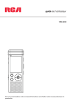 VR5340 guide de l`utilisateur