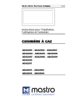 CUISINI&Egrave;RE &Agrave; GAZ