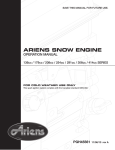 ARIENS SNOW ENGINE