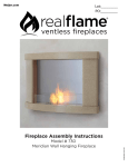 Fireplace Assembly Instructions