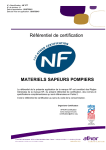 R&eacute;f&eacute;rentiel de certification