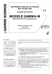 modele gamma-m - MTS Messtechnik Schaffhausen GmbH