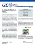Format PDF, 1 Mo - Québec géographique