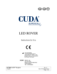 LED ROVER - CUDA Surgical