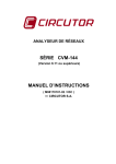S&Eacute;RIE CVM-144 MANUEL D`INSTRUCTIONS