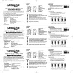 Instruction Manual Manual de Instrucciones Manuel d`instructions