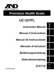 Precision Health Scale UC-321PL