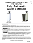 Fully Automatic Water Softeners