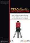 nivel l&aacute;ser rotatorio standard / standard rotatory laser