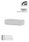 Rack box for TWRR2 receiver
