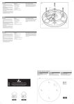 Vandal resistant dome installation sheet Manuel d`instructions d&ocirc;me