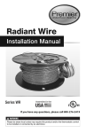 Installation Manual Radiant Wire