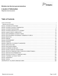 R&eacute;pertoire des documents