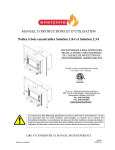 MANUEL D`INSTRUCTIONS ET D`UTILISATION Poêles