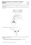 Manuel d`instructions pour l`utilisation de l`opérateur X