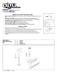 IMPORTANT SAFETY INSTRUCTIONS INSTALLATION For Models