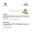 BOITES &Agrave; HISTOIRES - R&eacute;seau BIBLIO du Saguenay-Lac-Saint-Jean