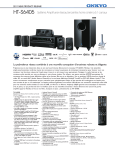 HT-S6405 Système Ampli-tuner réseau/enceintes home cinéma 5.1