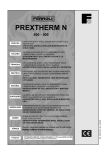 prextherm n 400 - Notices d`emploi pour chaudières, chauffe