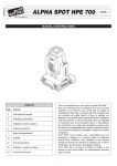 ALPHA SPOT HPE 700 C61355