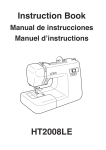 Instruction Book HT2008LE