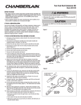 Model 8810CB Ten-Foot Rail Extension Kit