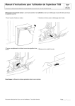 Manuel d`instructions pour l`utilisation de l`opérateur TUB