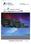 Micro Régulateurs série PXR