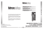 AV1407/102 - Bitron Video