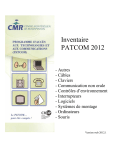 Catalogue PATCOM 2012