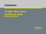 Câbles du système de vision In-Sight Micro