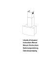 Libretto di Istruzioni Instructions Manual Manuel d`Instructions