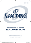 recreational series badminton