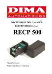 RECP 500 - Dima Automatismos