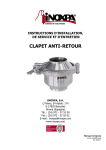 CLAPET ANTI-RETOUR