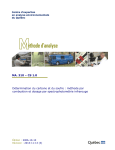 MA. 310 - CS 1.0 - Centre d`expertise en analyse environnementale