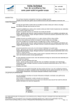 Fiche Technique Tour de surveillance fixe avec pare