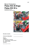 Palax KS35 Ergo/S Manuel