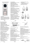 Sonom&egrave;tre digital HP 814 Manuel d`instructions