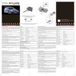 Manual Insert MYLAPS RC4 transponder