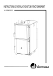 Guide de pose Chaudière bois à gazéfication Domusa