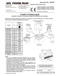POMPE HYDRAULIQUE