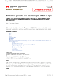 ENTENTE INTERMINIST&Eacute;RIELLE RELATIVE &Agrave; L`ARPENTAGE DES