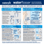 QUICK START GUIDE / GUIDE DE DÉMARRAGE RAPIDE