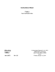 the TVB-2 Instruction Sheet