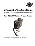 Manuel d`instructions - ESAB Welding & Cutting Products